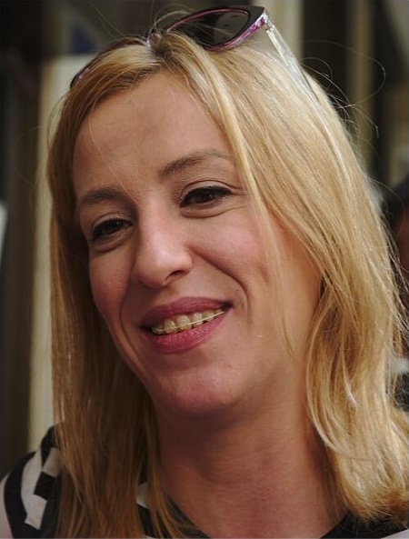 Αυθεντικό πορτρέτο αρχείου της Ρένας Δούρου, τον Μάιο του 2015.