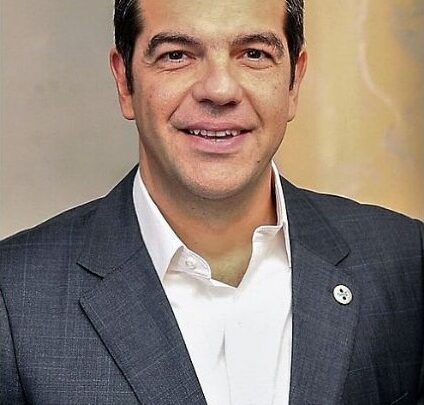 Αυθεντικό πορτρέτο αρχείου του Αλέξη Τσίπρα από το 2017.