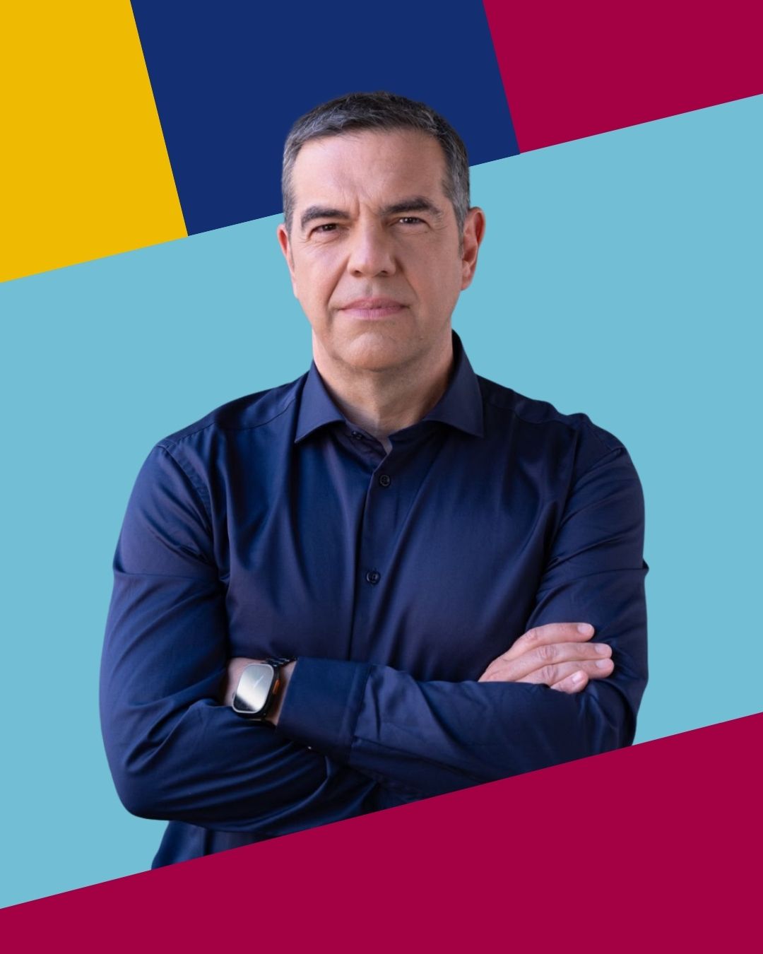 Επίσημο πορτρέτο του Αλέξη Τσίπρα.